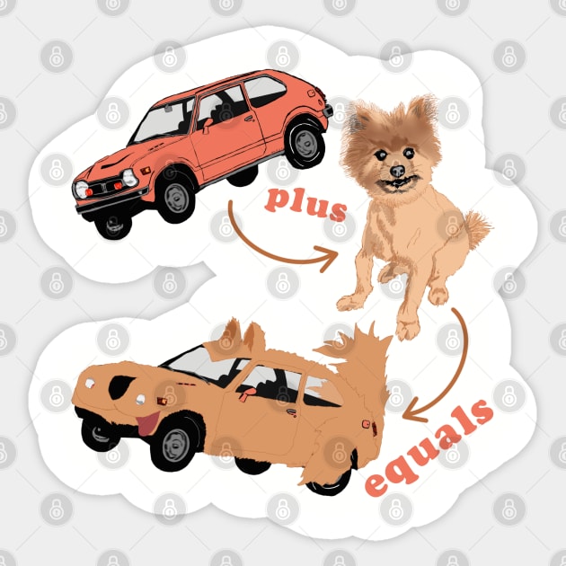 Hondog (Color Text) Sticker by Thread Dazzle